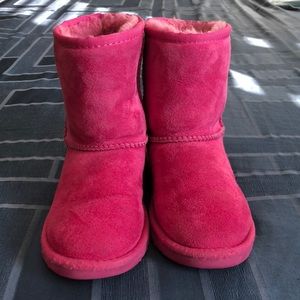 Pink ugg boots size 13 (kids)